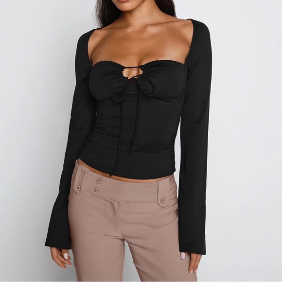 TIGER MIST BLACK LONG SLEEVE NWT - Picture 5 of 5